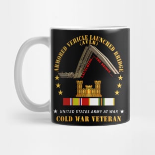 Armored Vehicle Launcher Bridge (AVLB)  - Launching - w COLD WAR VET X 300 Mug